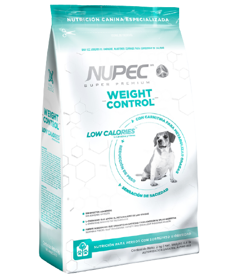 Alimento Croquetas Nupec Weight Control Para Perro Adulto