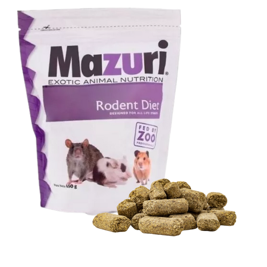 MAZURI ALIMENTO PARA ROEDORES Y HAMSTER 650 G