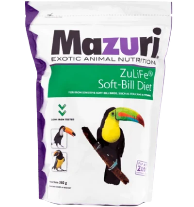 ALIMENTO PARA TUCANES MAZURI SOFT-BILL DIET 550 GR 5MI2B