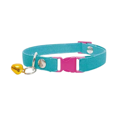 Collar Laes Elástico Con Cascabel Para Gato