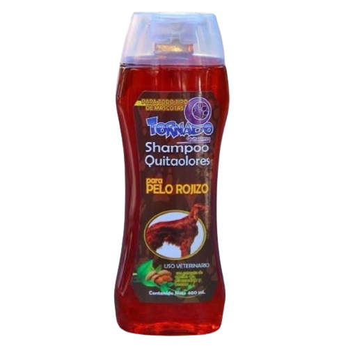 SHAMPOO PELO ROJIZO 400 ML T27