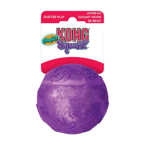 Juguete Kong Squeezz Pelota Goma Para Perros