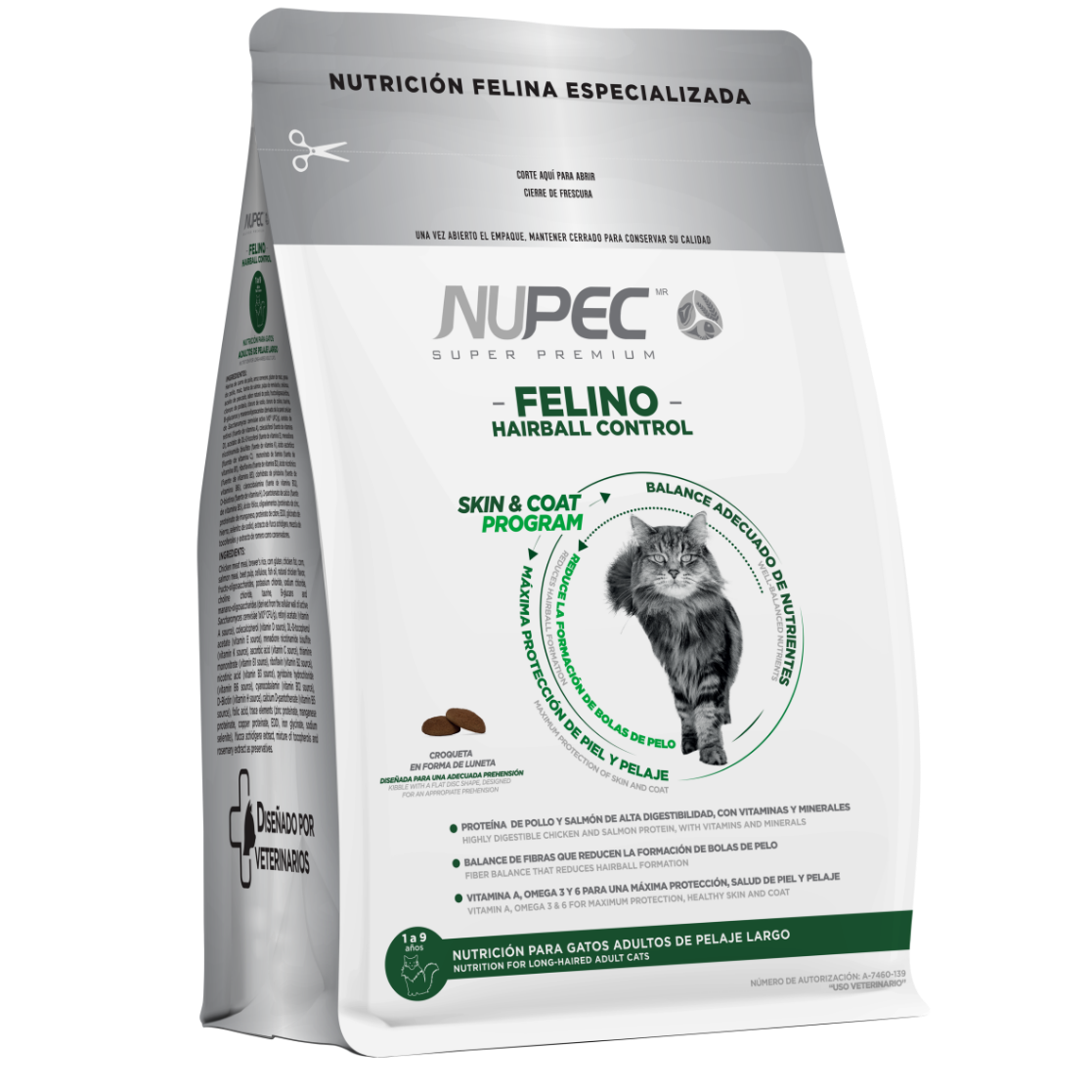 Alimento Nupec Hairball Control Para Gato