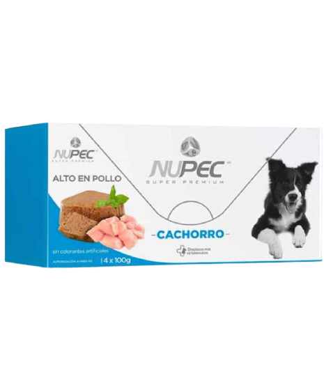 NUPEC ALIMENTO HUMEDO PARA PERRO CACHORRO - ALIMENTO PARA PERRO