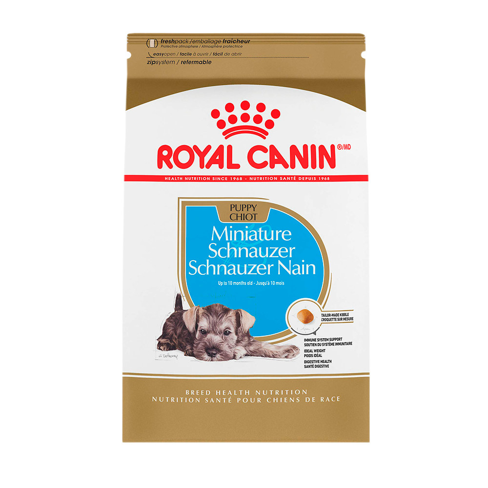 ALIMENTO SECO ROYAL CANIN PARA CACHORRO RAZA SCHNAUZER MINIATURA 1.1 KG