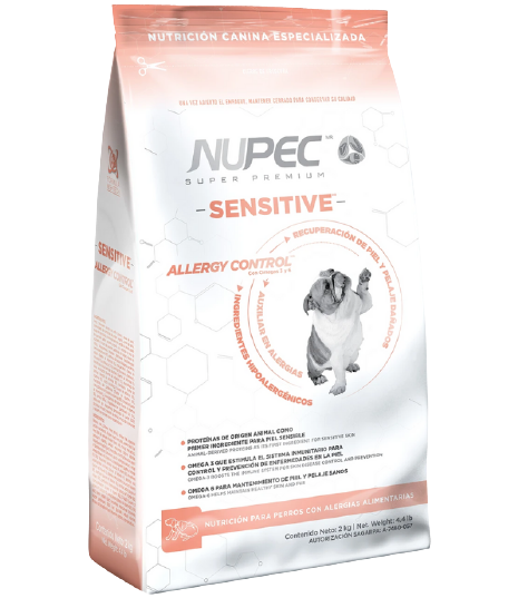 Alimento Croquetas Nupec Sensitive Allergy Control Para Perros