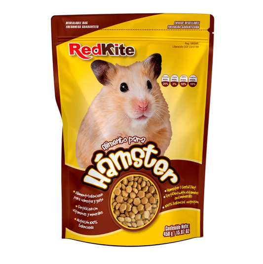 ALIMENTO CROQUETAS PARA HAMSTER REDKITE 450 G AL-WAT450