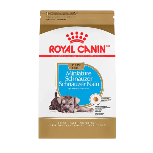 ALIMENTO SECO ROYAL CANIN PARA CACHORRO RAZA SCHNAUZER MINIATURA 1.1 KGcc de re 510425