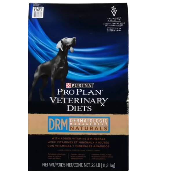 ALIMENTO PRO PLAN VETERINARY DIETS DRM DERMATOLOGIC MANAGEMENT NATURALS PARA PERROS 2.72 KG