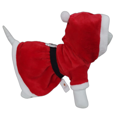 Ropa Disfraz Vestido En Forma De Santa Claus Para Mascotas