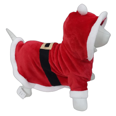 Ropa Disfraz En Forma De Santa Para Mascotas