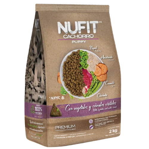 Nufit Alimento Seco Para Perro Cachorro Puppy