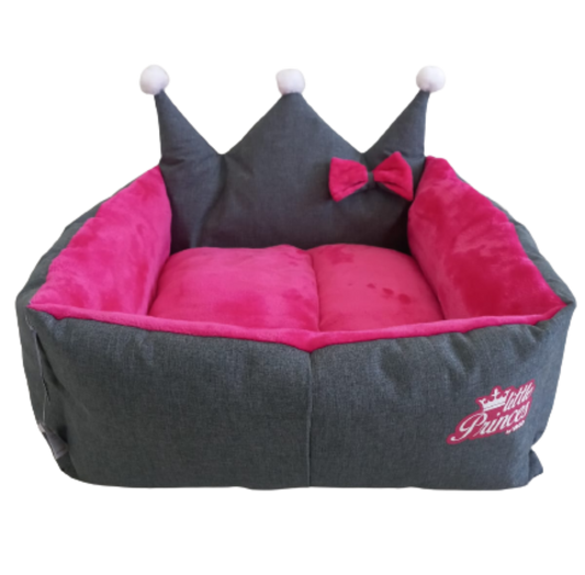 Cama Rectangular Princesa Para Mascotas