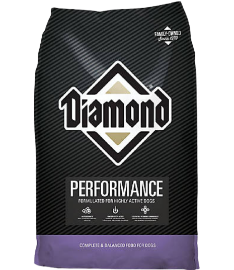 ALIMENTO DIAMOND PERFORMANCE 40 LBS PARA PERROS CON ALTA ACTIVIDAD FÍSICA