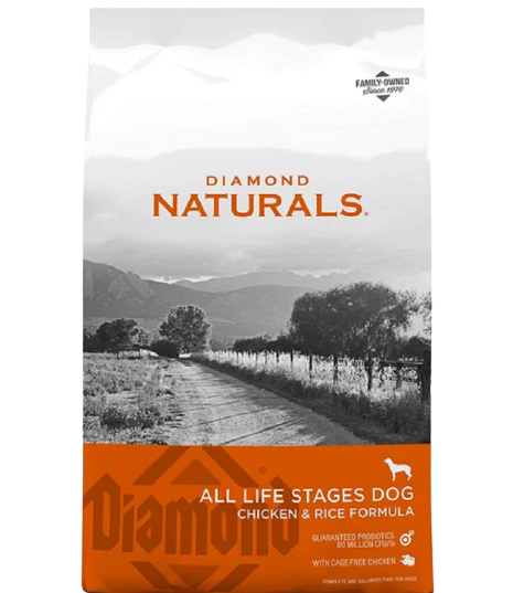 Alimento Diamond Naturals Pollo Y Arroz Cachorro/Adulto