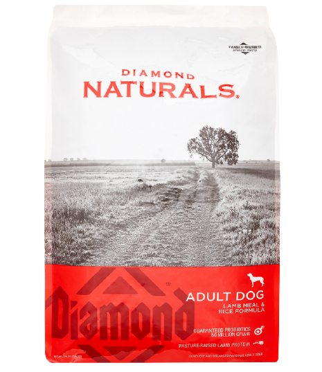 Alimento Diamond Naturals Para Perro Adulto Sabor A Cordero Y Arroz