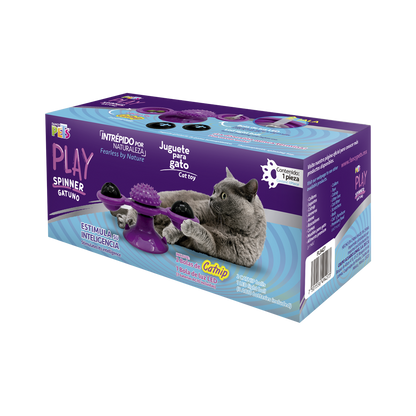 JUGUETE SPINNER GATUNO C/CATNIP P/GATO PLAY