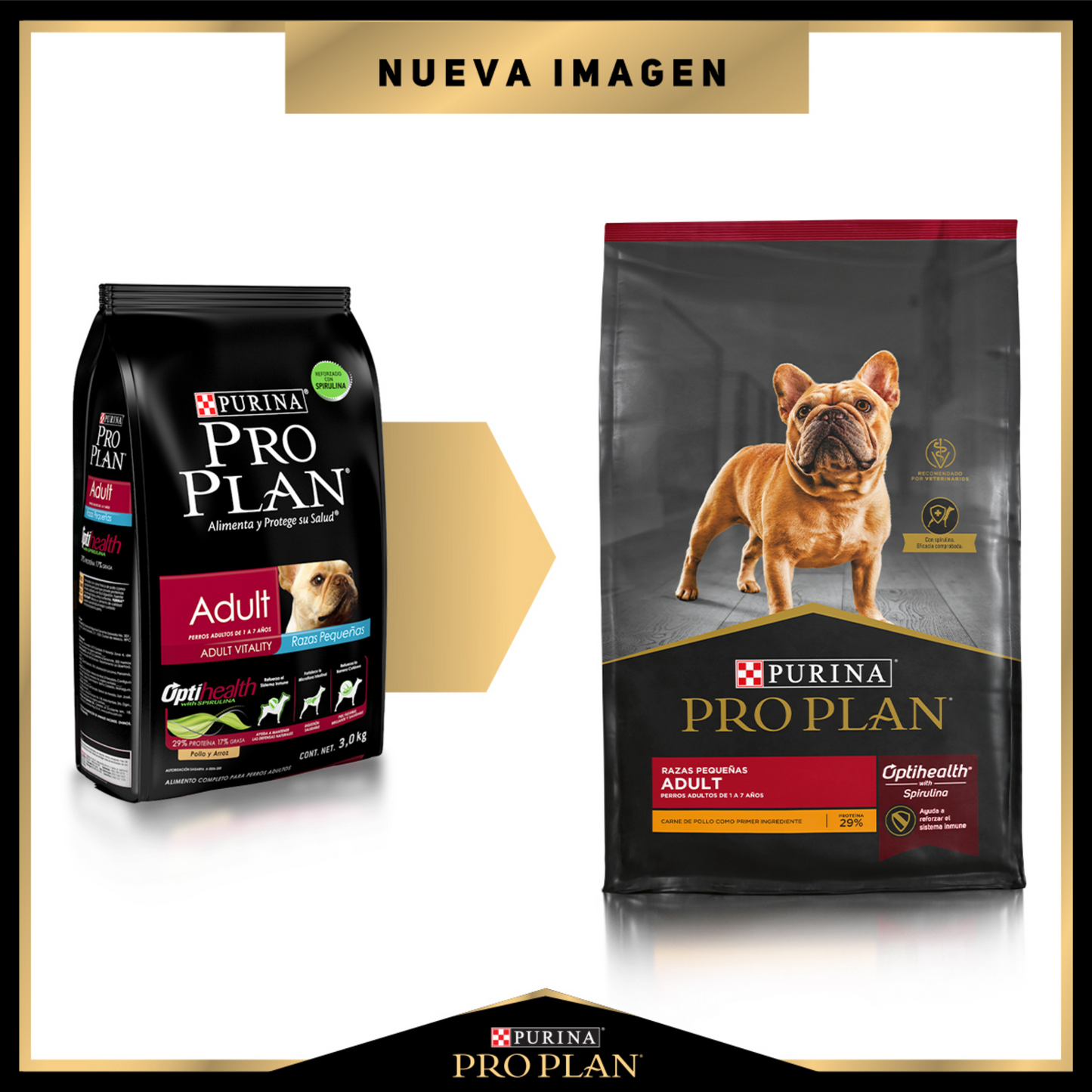 Alimento Pro Plan Adult Para Perros Adultos De Razas Pequeñas Optihealth Con Carne De Pollo