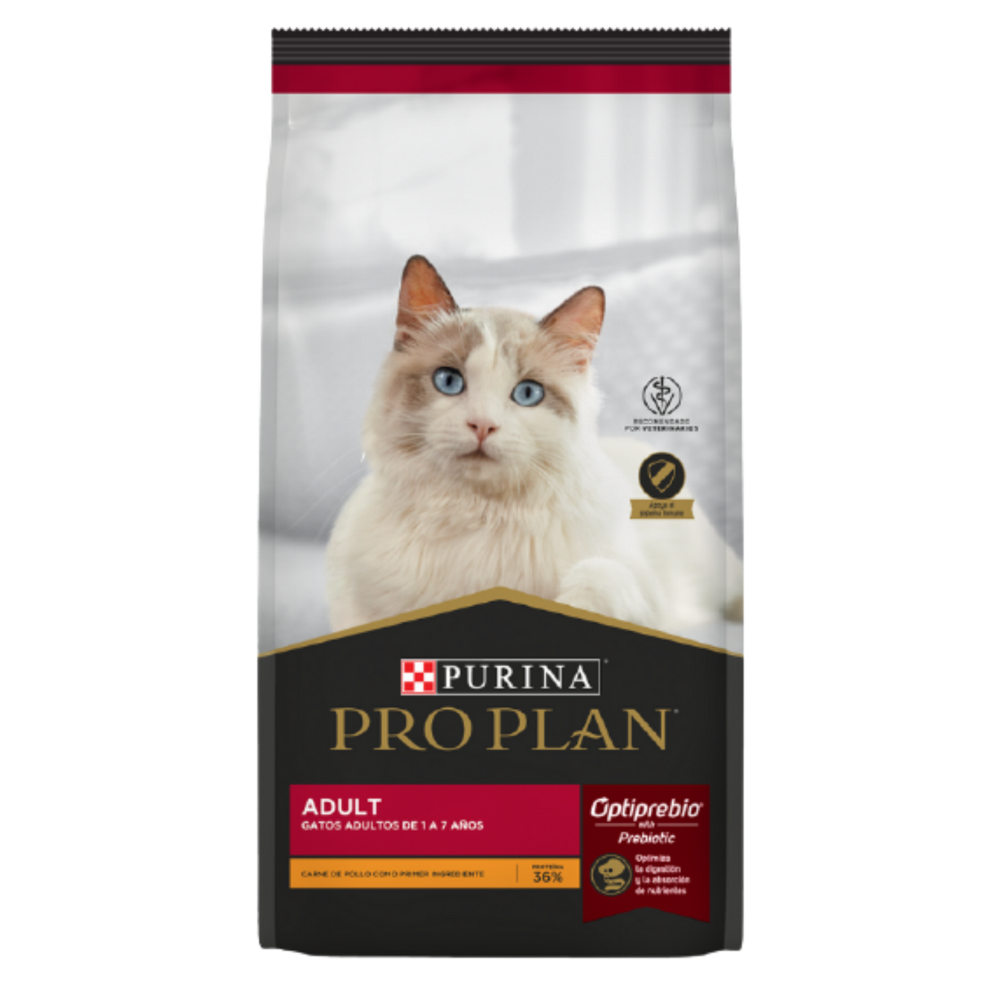 Alimento Pro Plan Adult Para Gatos Adultos Optiprebio Con Carne De Pollo