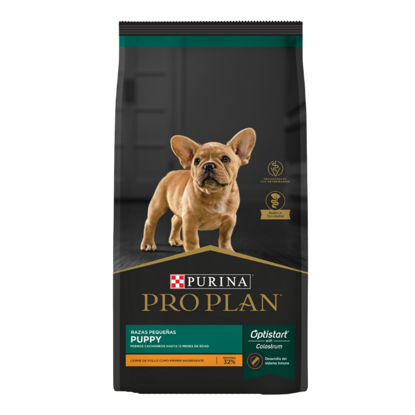 ALIMENTO PRO PLAN PUPPY PARA PERROS CACHORROS DE RAZAS PEQUEÑAS OPTISTART CON CARNE DE POLLO