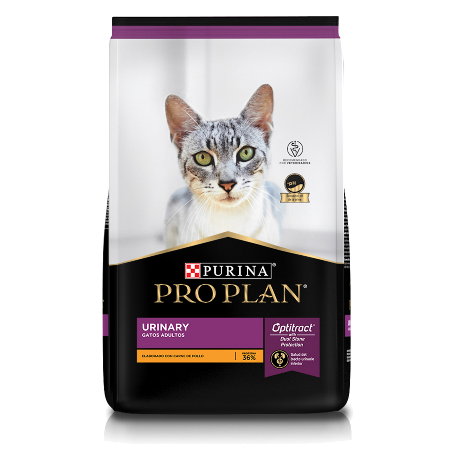 ALIMENTO PRO PLAN URINARY PARA GATOS ADULTOS OPTITRACT CON CARNE DE POLLO 3 KG