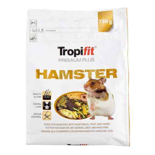 ALIMENTO TROPIFIT PREMIUM PLUS HAMSTER 750g