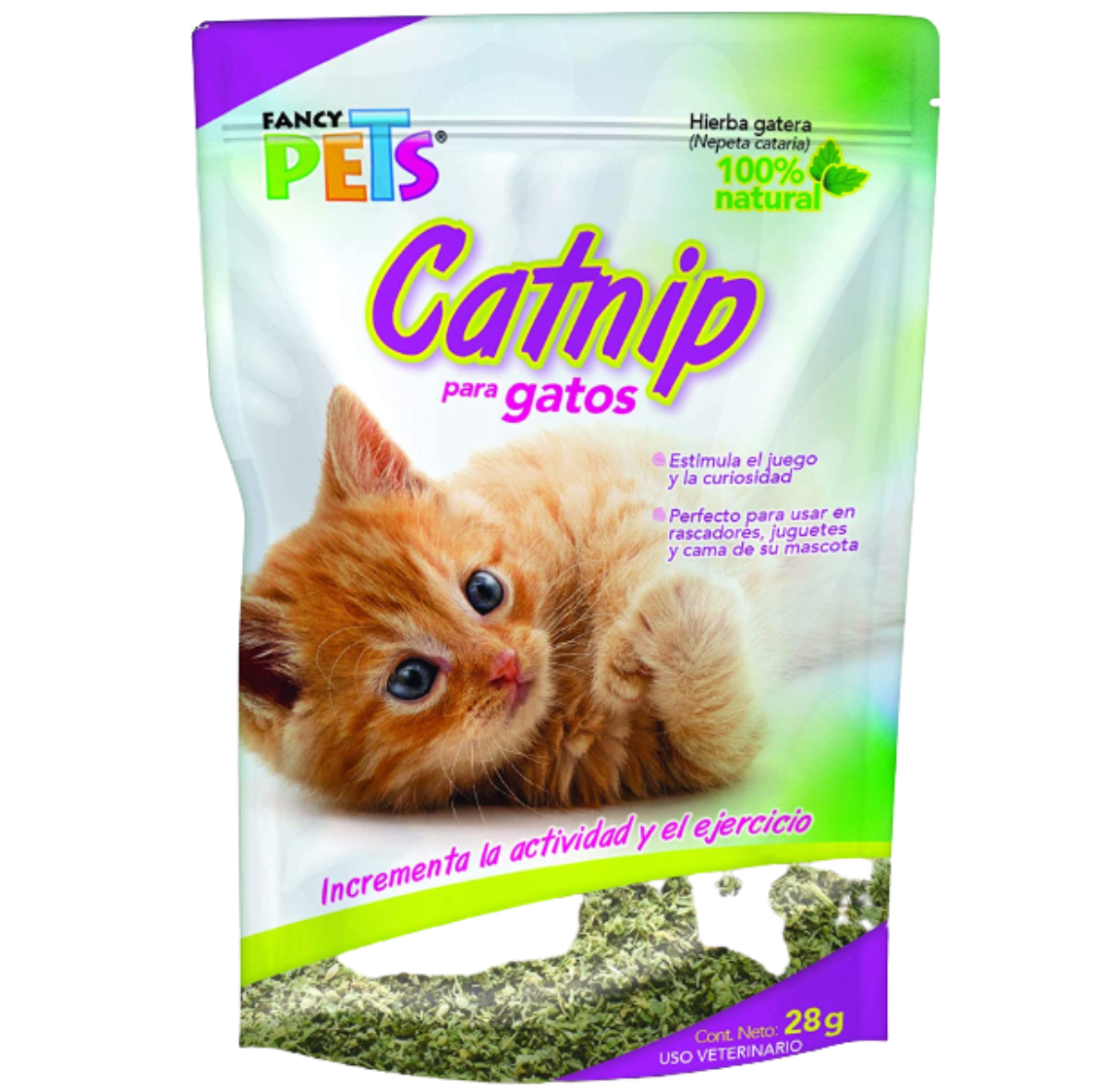 Catnip en Hierba Para Gatos Fancy Pets 28 G