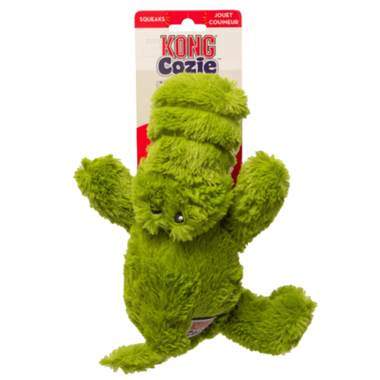 Juguete Peluche Kong Cozie En Forma De Cocodrilo Para Perro