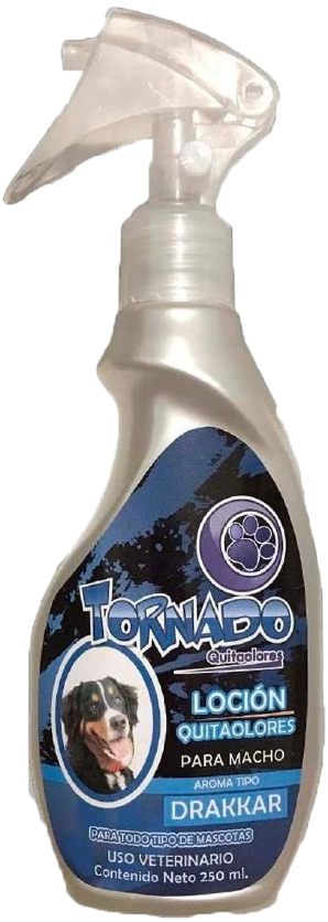 Lociones Tornado Para Perros Machos 250 ml