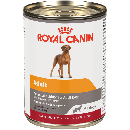 LATA DE ALIMENTO PARA PERROS ADULTOS ROYAL CANIN TODO TIPO DE PERRO 385 GR