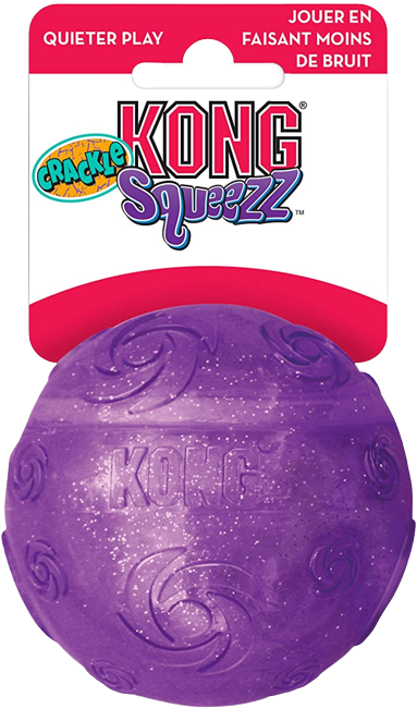 Juguete Kong Squeezz Pelota Goma Para Perros