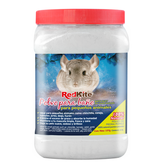 Shampoo Para Roedores Polvo De Baño RedKite 1.8 Kg