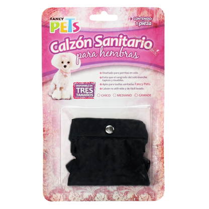 Calzón Sanitario Fancy Pets para Perros Hembra